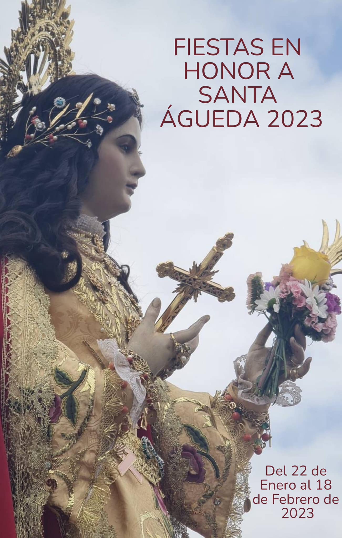 Fiestas patronales en honor a Santa Águeda 2023 Villalba del Alcor
